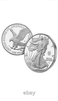 PRÉVENTE 250e anniversaire de l'Armée américaine Pièce en argent d'une once American Eagle Proof