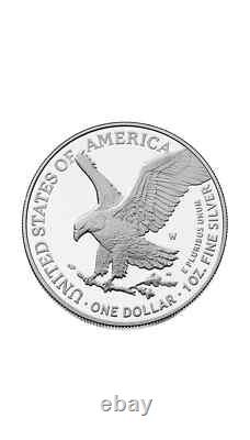 PRÉVENTE 250e anniversaire de l'Armée américaine Pièce en argent d'une once American Eagle Proof