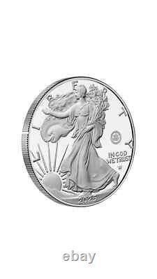PRÉVENTE 250e anniversaire de l'Armée américaine Pièce en argent d'une once American Eagle Proof