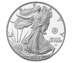 PRÉVENTE Pièce en Argent Proof d'une Once American Eagle de l'Armée U.S. pour le 250e Anniversaire