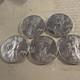 Pi&egrave;ce American Silver Eagle 2022 1 Oz Bu Lot De 5 Pi&egrave;ces