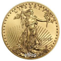 Pièce D'or Américaine En Or Avec 1/8 Oz D'aigle 2018 En Direct Du Tube Us Mint