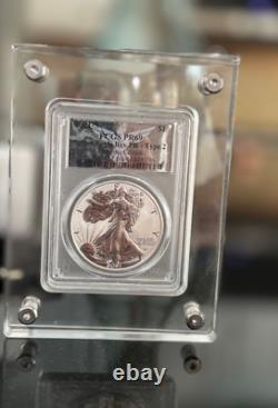 Pièce d'aigle américain en argent inverse Proof de 2021-S PCGS 69 Édition spéciale