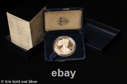 Pièce d’argent American Silver Eagle de 1 oz, épreuve 1995, dans son emballage d’origine (OGP)