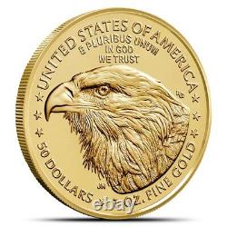 Pièce d'or américaine Eagle 2024 1 oz (BU)