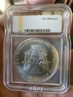 Pièce d’un dollar en argent American Eagle américain 2015-P 1 oz MS70.999 émission d’urgence très faible
 <br/>

	