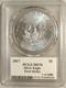 Pi&egrave;ce De 1 Dollar Silver Eagle 2017, Pcgs Ms70, John Mercanti, L&rsquo;une Des 1 000 Premi&egrave;res Frapp&eacute;es