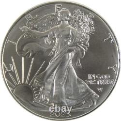 Pièce de 1 $ en argent American Eagle 2023 non circulée en métal précieux