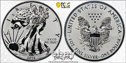 Pièce de monnaie américaine American Eagle 1 Oz. en argent 2019-S, épreuve de revers améliorée, 19XE PCGS PR69