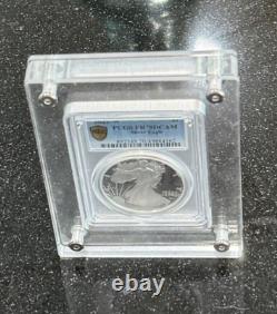 Pièce de monnaie américaine en argent aigle argenté de 2022, épreuve de dollar PCGS PR70 impeccable