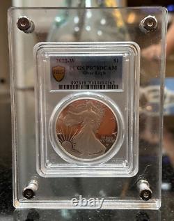 Pièce de monnaie américaine en argent aigle argenté de 2022, épreuve de dollar PCGS PR70 impeccable