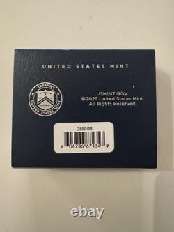 Pièce de monnaie en argent en proof d'une once American Eagle du 250e anniversaire de la Marine des États-Unis