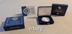 Pièce en argent Proof d'une once avec aigle américain pour le 250e anniversaire de la Marine des États-Unis