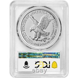 Pièce en argent américain Eagle 2021 1 oz PCGS MS70 (T2, 1er jour de production)