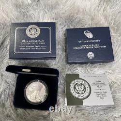 Pièce en argent de preuve d'une once American Eagle pour le 250e anniversaire de l'Armée des États-Unis