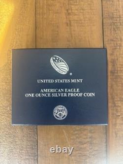 Pièce en argent preuve d'une once American Eagle 2020 Monnaie des États-Unis