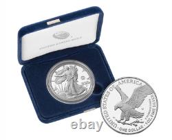 Pièce en argent preuve d'une once American Eagle pour le 250e anniversaire de l'Armée des États-Unis