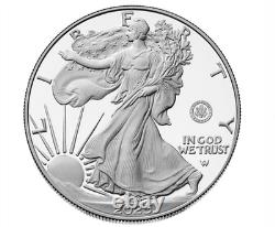 Pièce en argent preuve d'une once American Eagle pour le 250e anniversaire de l'Armée des États-Unis