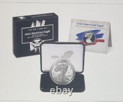 Pièce en argent proof 1 oz American Eagle 2026 (Monnaie de West Point) 26EA EN MAIN