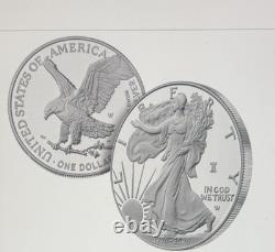 Pièce en argent proof 1 oz American Eagle 2026 (Monnaie de West Point) 26EA EN MAIN
