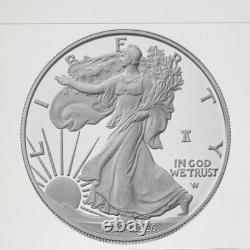 Pièce en argent proof 1 oz American Eagle 2026 (Monnaie de West Point) 26EA EN MAIN