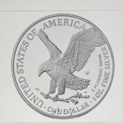 Pièce en argent proof 1 oz American Eagle 2026 (Monnaie de West Point) 26EA EN MAIN
