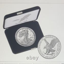 Pièce en argent proof 1 oz American Eagle 2026 (Monnaie de West Point) 26EA EN MAIN
