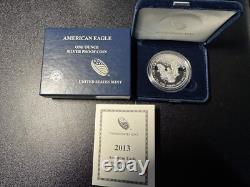 Pièce en argent proof American Eagle 1 oz 2013-W