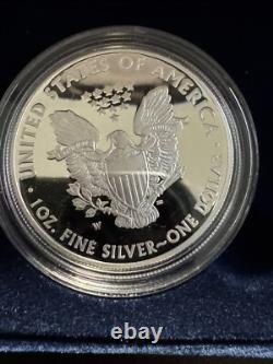 Pièce en argent proof American Eagle 1 oz 2013-W