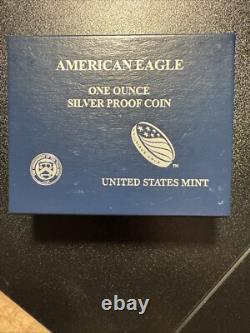Pièce en argent proof American Eagle 1 oz 2013-W
