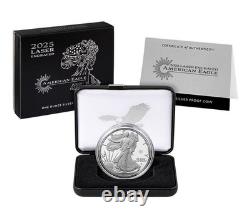 Pièce en argent proof American Eagle 1 oz 2025 gravée au laser Monnaie américaine 25EALE ASE