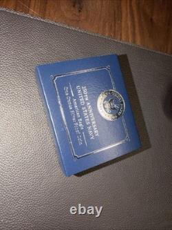 Pièce en argent proof d'une once American Eagle du 250e anniversaire de la Marine des États-Unis