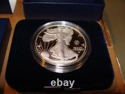 Pièce en argent proof d'une once de l'aigle américain pour le 250e anniversaire de l'armée américaine