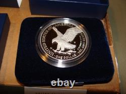 Pièce en argent proof d'une once de l'aigle américain pour le 250e anniversaire de l'armée américaine