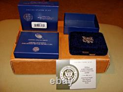Pièce en argent proof d'une once de l'aigle américain pour le 250e anniversaire de l'armée américaine