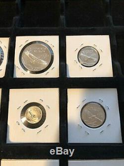 Platinum Eagles Lot 9 Unc Coins 3,0 Oz Platinum