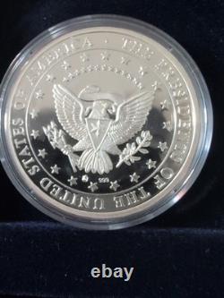 Président American Eagle Box (6) Pièces Rares Monnaie Nationale Non Ouvert. 999 Authentique