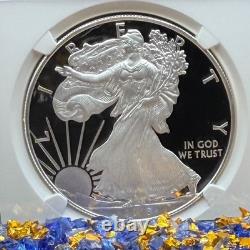Preuve 2018 W 1 $ Silver Eagle PF70UC Premier jour Fun Show Rare 1 sur 433 Mint