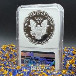 Preuve 2018 W 1 $ Silver Eagle PF70UC Premier jour Fun Show Rare 1 sur 433 Mint