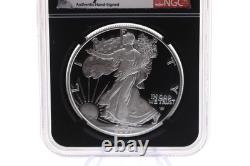 Preuve Silver Eagle Type 2 NGC Monnaie de West Point Premier Jour d'Émission Michael Gaudioso