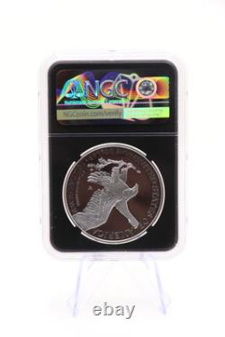 Preuve Silver Eagle Type 2 NGC Monnaie de West Point Premier Jour d'Émission Michael Gaudioso