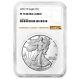 Prévente 2022-w Proof $1 American Silver Eagle Ngc Pf70uc Brown Label