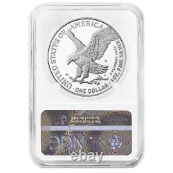 Prévente 2023-w Proof $1 American Silver Eagle Ngc Pf70uc Er Blue Label