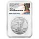 Prévente 2024 (p) $1 Aigle Américain En Argent Étoile Ngc Ms70 Er Liberté Be
