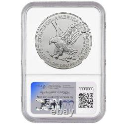 Prévente 2024 (P) $1 Aigle d'argent américain avec poinçon d'étoile NGC MS70 ER Étiquette bleue Prévente 2024 (P) $1 Aigle d'argent américain avec poinçon d'étoile NGC MS70 ER Étiquette bleue