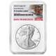 Prévente 2024-s Preuve $1 Aigle En Argent Américain Ngc Pf70uc Er Étiquette De Chariot