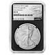 Prévente 2024-w $1 1 Once American Silver Eagle Bruni Ngc Ms70 Er Als Labe