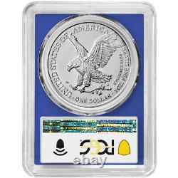 Prévente 2024 (W) Ensemble de 3 pièces American Silver Eagle en argent $1 PCGS MS70 FS West Point Label