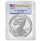 Prévente 2025-s 1 $ 1 Once Épreuve American Silver Eagle Pcgs Pr70dcam Fs Étiquette Drapeau
