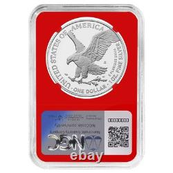 Prévente 2025-S 1 $ 1 oz Proof American Silver Eagle NGC PF70UC FDI Trolley